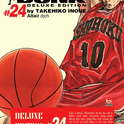 Sách - Slam Dunk - Deluxe Edition - Tập 24 - Tặng Kèm Obi + Bìa Áo Limited Ngẫu Nhiên + Card
