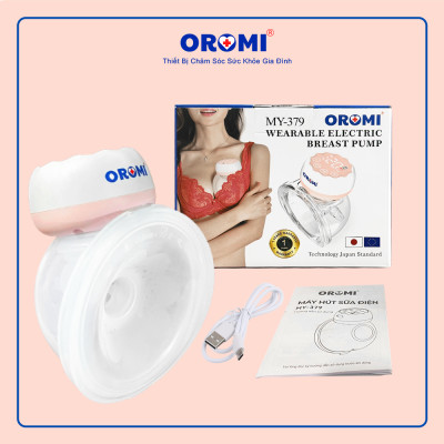 Máy Hút Sữa Điện Đơn OROMI MY-379 - Máy Hút Sữa Không Dây Rảnh Tay