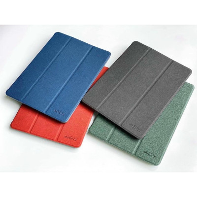 Case bao da chống sốc canvas cho iPad 9.7 inch 2017 / 2018 / iPad Pro 9.7 inch hiệu Mutural Yashi Series trang bị ngăn đựng bút, thiết kế tản nhiệt, hỗ trợ smartsleep - hàng nhập khẩu