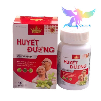 Viên uống tiểu đường Huyết Đường Kingphar- ổn định đường huyết  , Kiểm Soát, Ngăn Biến Chứng Tiểu Đường