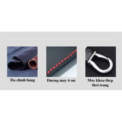 Bao da chìa khóa xe KIA cerato 2019- 2020  bảo vệ remote tốt nhất - cực bền đẹp