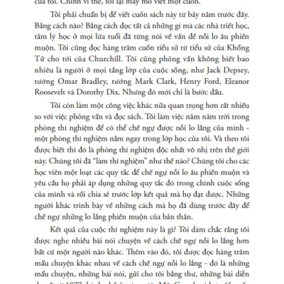 Quẳng Gánh Lo Đi Và Vui Sống - Những Bí Quyết Để Sống Vui Vẻ Và Hạnh Phúc (Bìa Cứng) (Tái Bản)