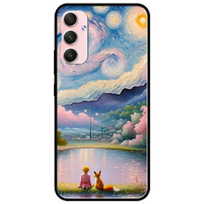 Ốp lưng cho Samsung A14 - A24 - A34 - A54 - A15 - A25 - A35 - A55 - Cậu Vàng Ngắm Hoàng Hôn - Hàng Chính Hãng