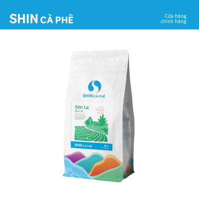 Cà phê VN Phin Sơn La Blend - SHIN Cà Phê - Cà phê đặc sản - Gói 250g