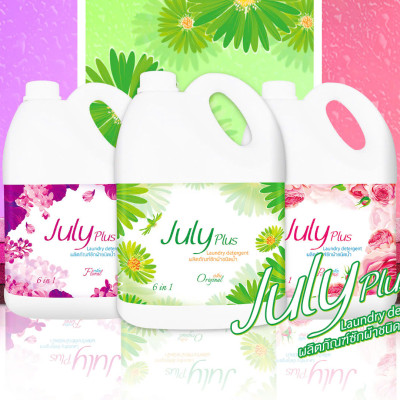 N­ước giặt xả cao cấp 6 in1 July Plus 3.5L - Hàng nhập khẩu Thái Lan