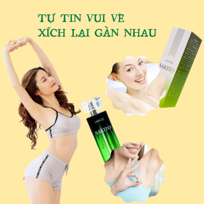 COMBO 4 Lọ Xịt Khử Mùi SAKITO LANCEJ 50ml, Sạch Vùng Nách, Ngăn Tiết Mồ Hôi, Không Ố Vàng Áo