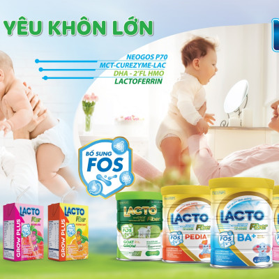 Sữa cho người tiểu đường Lacto Fiber Glubets 900g- Dễ tiêu hóa
