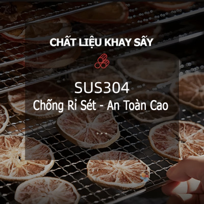 Máy sấy thực phẩm dung tích 210 lít, 22 khay thương hiệu Mỹ cao cấp Septree DBC-22A - Hàng Nhập Khẩu