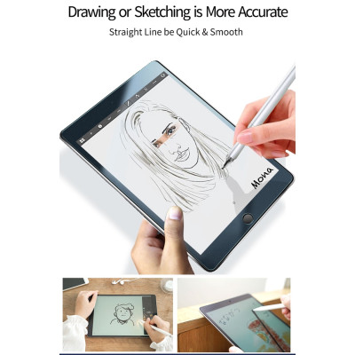 Dán màn hình iPad Paper-like dành cho iPad Pro 11inch  M4 2024, Ipad Pro 13 inch M4 2024, Ipad Air6 11inch M2, Ipad Air 6 13inch M2 hiệu Wiwu chống vân tay cho cảm giác vẽ như trên giấy - Hàng Chính Hãng