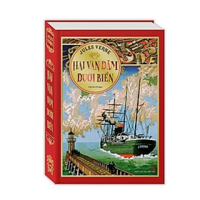 Sách - Hai Vạn Dặm Dưới Biển - Bìa Cứng - Jules Verne - Minh Thắng