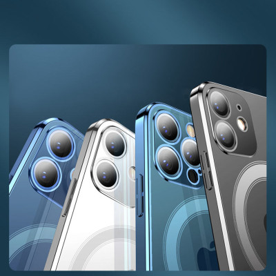 Ốp Lưng Mag safe Trong Suốt MIPOW TEMPERED GLASS Dành Cho iPhone 13 Mini, Iphone 13/ 13 Pro, 13 Pro Max - Hàng Chính Hãng