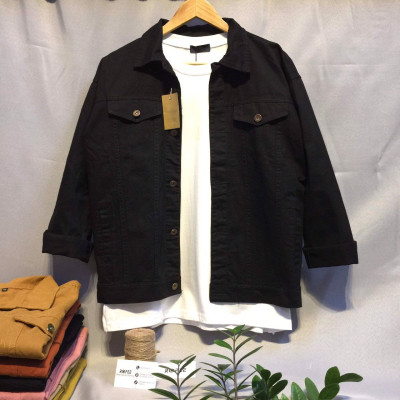 ÁO KHOÁC JEAN KAKI UNISEX CAO CẤP - NHIỀU MÀU
