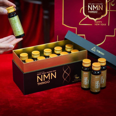 Combo 3 SET Nước Uống NMN Thingo + Tặng Cốc NMN hoặc Túi NMN cao cấp chính hãng