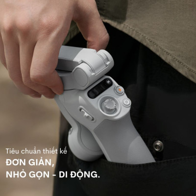 Gimbal DJI Osmo Mobile SE - Tay cầm chống rung điện thoại 3 trục ổn định, thiết kế hiện đại, dung lượng pin cao đến 8 giờ - Hàng nhập khẩu