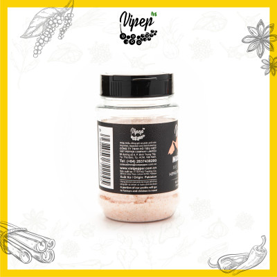 Muối Hồng Himalaya Xay Nhuyễn Vipep Hũ Nhựa 200g