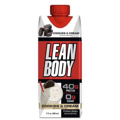 Lean Body RTD - Labrada (500ml/Chai) Lean Body dạng nước, nguồn dinh dưỡng giàu protein tiện lợi thơm ngon