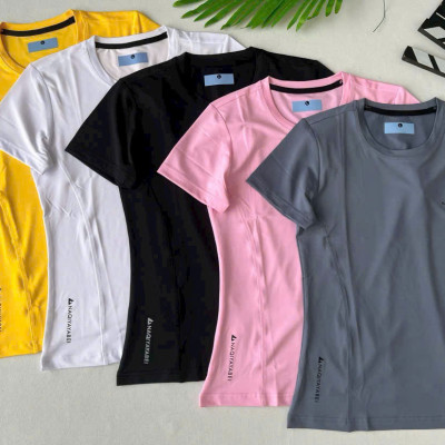 Áo Thun Nữ Cao Cấp Vải Thun Lạnh Ôm Body, Thấm Hút Mồ Hôi, Co Dãn 4 Chiều