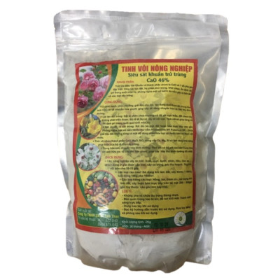 Vôi Nông Nghiệp sát khử khuẩn cho đất - Ủ phân và trung hòa axit cho đất trồng