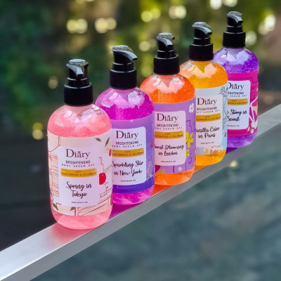 Serum Dưỡng Thể Cấp Ẩm Dưỡng Sáng Mịn Da Diary Bright Body Serum Gel (05 Mùi Hương)