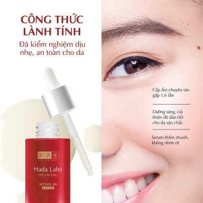 Serum cải thiện lão hóa Hada Labo Pro-Aging Retinol B3 Serum 30ml