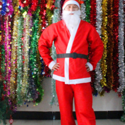 Set 5 món quần áo ông già noel người lớn vải nỉ