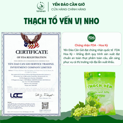 Yến Đảo - Quà Tặng Cho Đơn 219k Thạch Yến Thanh Mát Ngọt Dịu Dinh Dưỡng Cho Sức Khỏe