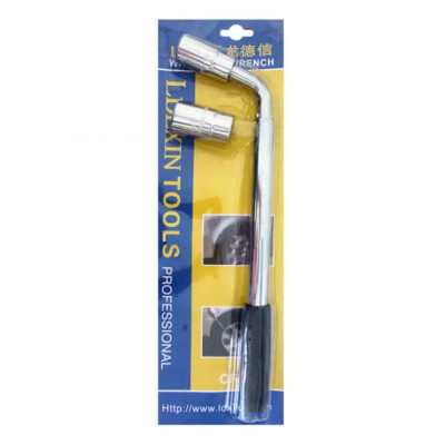 Bộ tay công vặn ốc tháo lốp ô tô xe máy Ldexin (Tròng 2 đầu 17/19 và 21/23)-Loại tốt