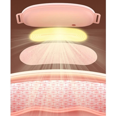 Máy massage chườm ấm bụng .đai massage chườm nóng bụng giảm đau mỏi