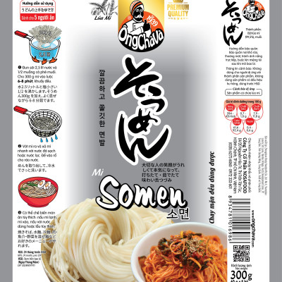 Mì Somen Khô Ông Chà Và 300g (Somen Noodles)