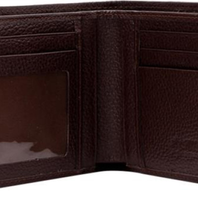 Ví Nam Da Cá Sấu Gai Đuôi Huy Hoàng HT2208 (12.5 x 10 cm) - Nâu Đỏ