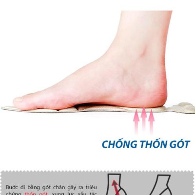 Miếng lót giày cao gót mũi nhọn cho giày bị rộng cao cấp, vải thoáng khí và êm chân- buybox - BBPK55 - (Da beo)