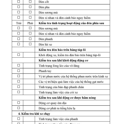 Kỹ Thuật Bảo Dưỡng Và Sửa Chữa Ô Tô Hiện Đại - Bảo Dưỡng Ô Tô
