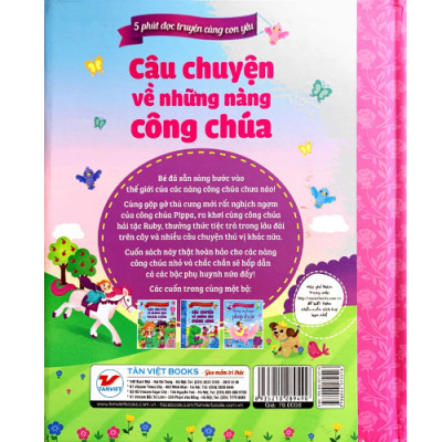 5 Phút Đọc Truyện Cùng Con Yêu - Câu Chuyện Về Những Nàng Công Chúa - Những Câu Chuyện Đầy Mê Hoạc Cùng Các Bài Học Quý Giá