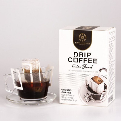 Cà Phê Phin Giấy Trung Nguyên Legend Fusion Blend – Hộp 10 gói - Hương Trái Cây Độc Đáo