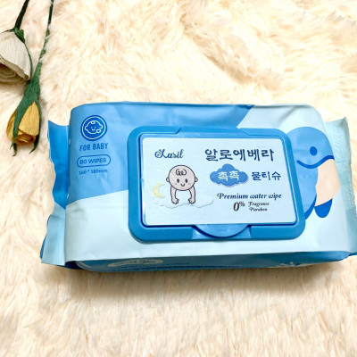 Khăn ướt cao cấp không mùi 80M 