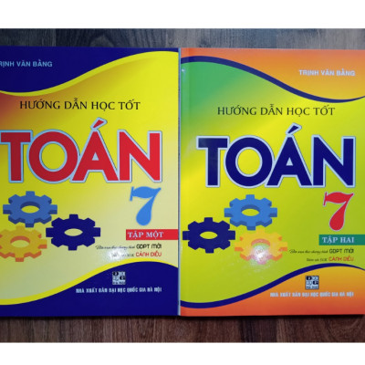 Sách - Combo Hướng Dẫn Học Tốt Toán Lớp 7 - Tập 1 + 2 (Bám Sát SGK Cánh Diều)