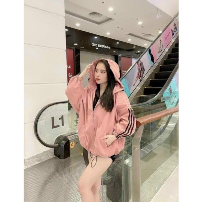 Áo khoác của nữ dạ 2 lớp tay phồng cánh dơi sọc tay hàng đẹp đẹp cá tính-A2052