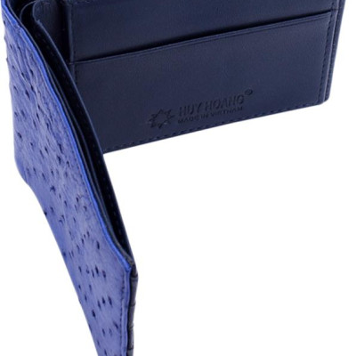 Ví Nam Huy Hoàng HT2414 (10 x 12.5 cm) - Xanh Navy