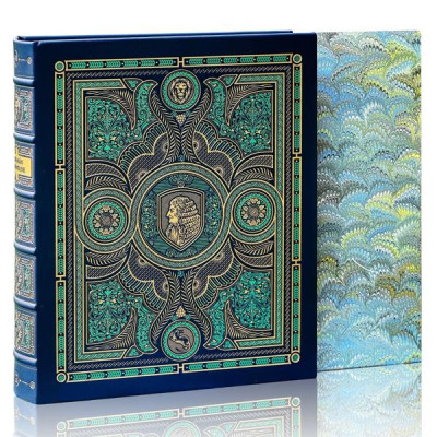 Sách - Ngụ Ngôn La Fontaine - Ấn Bản Giới Hạn - Bìa Da