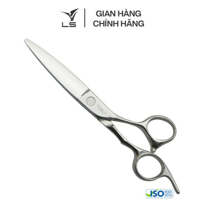 Kéo chuốt tóc LS lưỡi cong một lưỡi sắc offset vênh đỡ ngón cố định CS13M