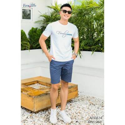 Quần ngố nam Emspo, đỉa cạp, túi sau QM1266