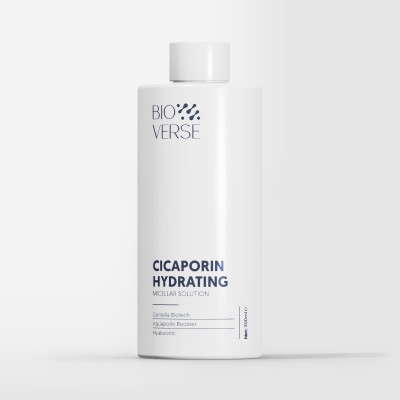 Nước tẩy trang làm sạch dịu nhẹ cho da nhạy cảm  Cicaporin Hydrating Micellar Solution 300ml