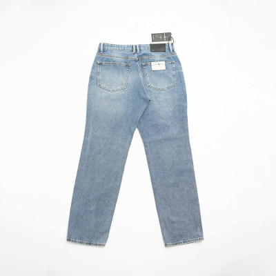 Quần Jeans Nam Cao Cấp HUNTER X-RAYS Form Straight Cotton Màu Xanh Đậm - Hunter X-Rays D24