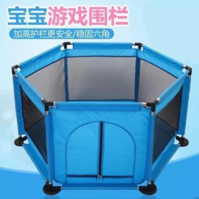 Quây bóng lục giác khung inox vải dù cho bé tặng kèm 5 quả bóng cho bé