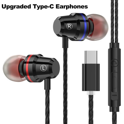 Tai nghe có dây PTM M4 giao diện Type-C có mic cho MI 6 / Note 3 / MIX 2