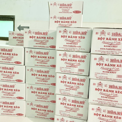 Bột tỏi 200gr Hoà Ký thơm tròn vị tỏi nguyên chất