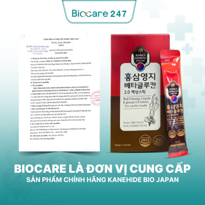 Nhân sâm linh chi kết hợp Beta-Glucan 2.0 Extract