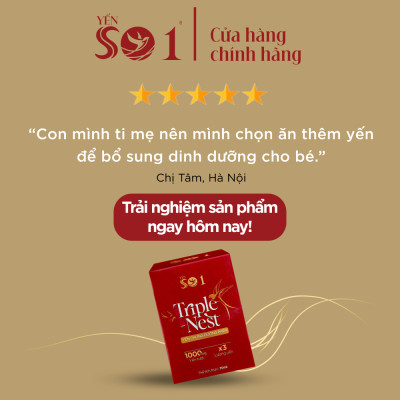 [Set 6 Lọ Yến 70ml] Yến Số 1 Chưng Sẵn Triple Nest Đường Phèn, Yến Thật, Yến Tươi