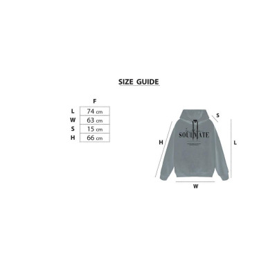 Áo Hoodie RANV RBAE SOULMATE Xám