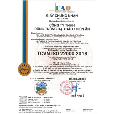 Nước Sốt Đậm Đặc Đông Trùng Hạ Thảo Vị Chua Ngọt Thiên Ân